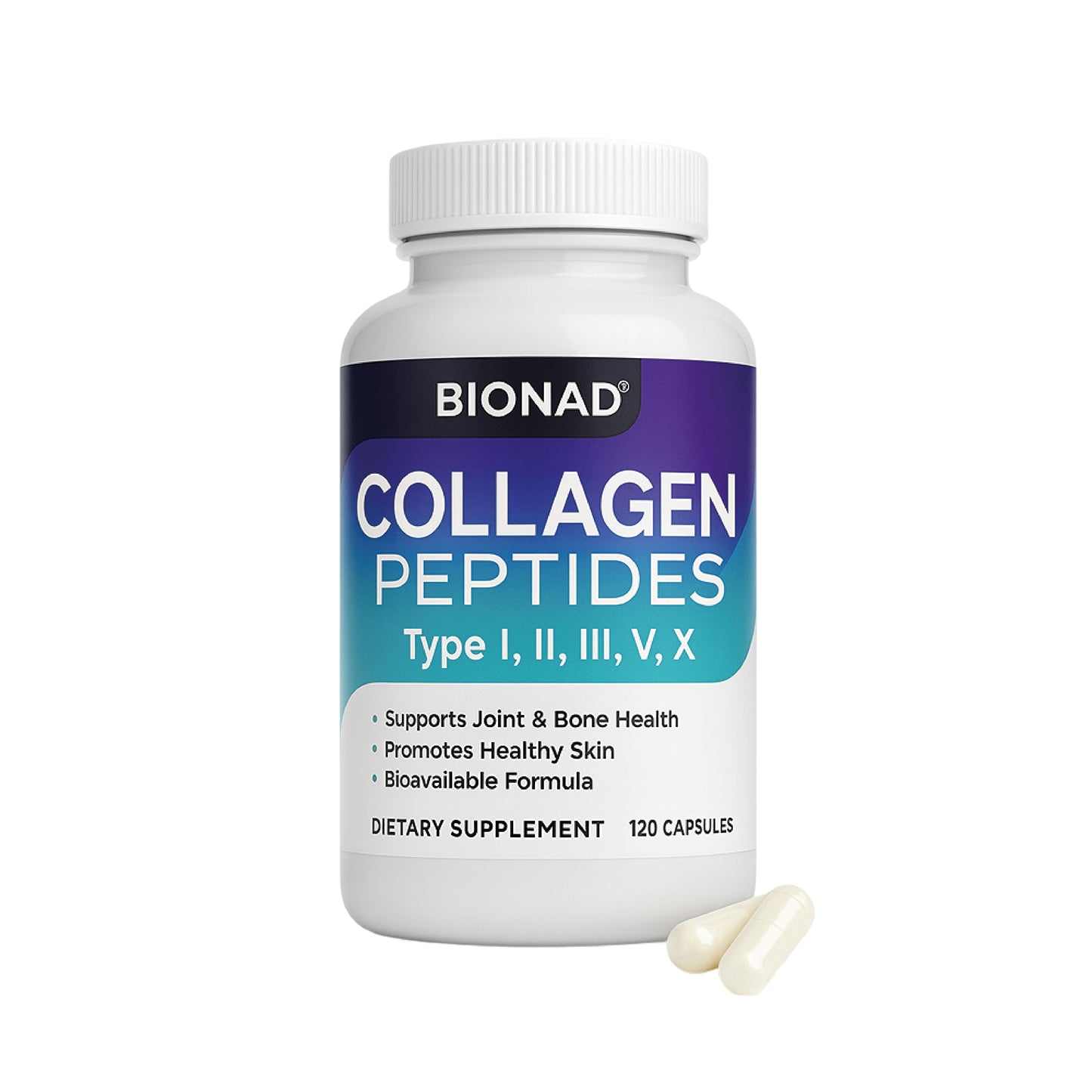 Colágeno® – Suplemento con Péptidos Tipo I, II, III, V y X